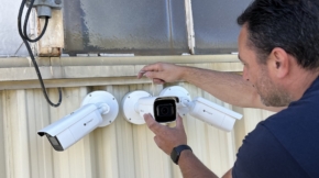 caméra vidéo surveillance installée par AC Sécurité